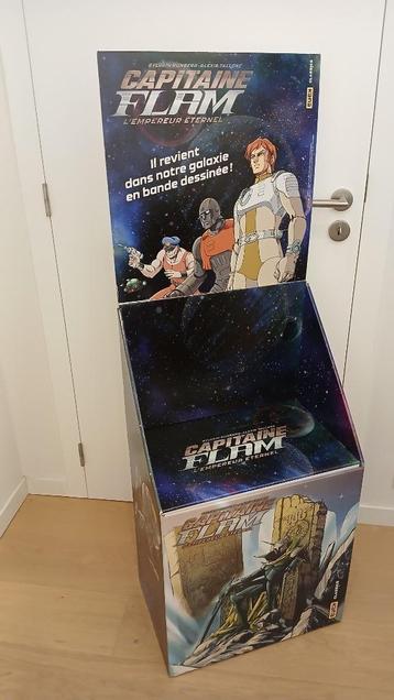 BD Capitaine Flam PLV Runberg Tallone 138cm sur 26 cm TTB, Enlèvement, Comme neuf, Statue ou Figurine