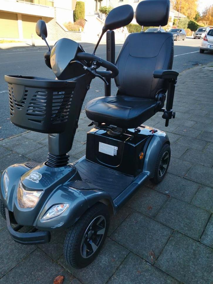 Scootmobiel carpo 4 vermeiren LTD invalide scooter0488826971, Diversen, Rolstoelen, Zo goed als nieuw, Elektrische rolstoel, Inklapbaar