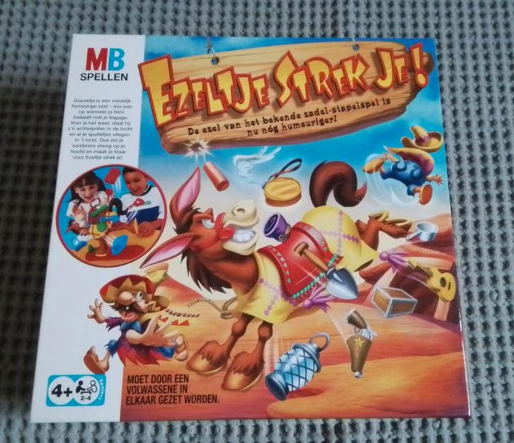Gezelschapsspel Ezeltje strek je Hasbro, Hobby & Loisirs créatifs, Jeux de société | Jeux de plateau, Utilisé, Enlèvement ou Envoi