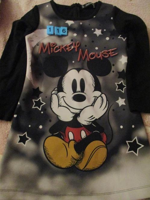 robe noire manches longues avec Mickey Mouse monnalisa taill, Enfants & Bébés, Vêtements enfant | Taille 116, Comme neuf, Fille