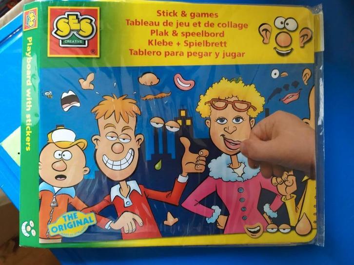 plak en speelbord nieuw, Kinderen en Baby's, Speelgoed | Educatief en Creatief, Nieuw, Ophalen of Verzenden