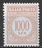 Indonesie 1962/1963 - Yvert 25TX - Takszegel - 1000 s. (PF), Verzenden