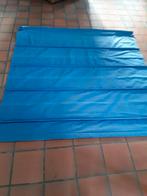 Store enrouleur en tissus doublé, Maison & Meubles, Enlèvement, Utilisé, Bleu