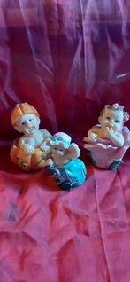 3 figurine bébé en resine, Utilisé, Enlèvement ou Envoi