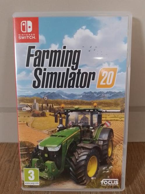 Farming Simulator 20 (Commutateur), Consoles de jeu & Jeux vidéo, Jeux | Nintendo Switch, Simulation, À partir de 3 ans, Enlèvement