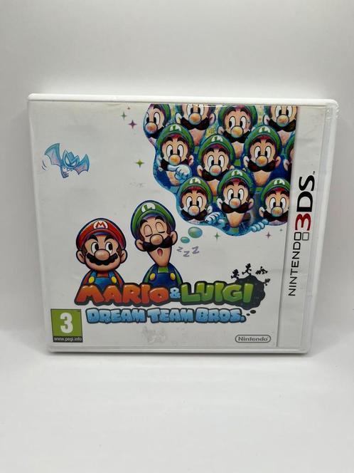 Nintendo 3DS Game Mario Luigi Dream Team Bros - Complete Pal, Games en Spelcomputers, Games | Nintendo 2DS en 3DS, Gebruikt, Avontuur en Actie