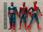 Actiefiguren captain America en Spiderman, Kinderen en Baby's, Speelgoed | Actiefiguren, Ophalen, Zo goed als nieuw