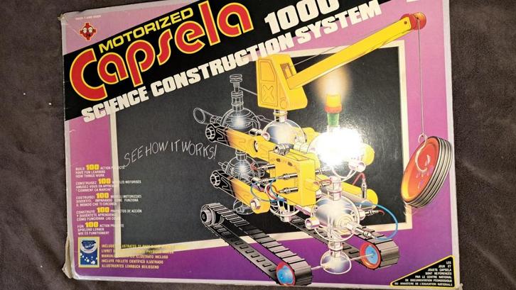 capsela 1000 constructiespeelgoed, Kinderen en Baby's, Speelgoed | Educatief en Creatief, Gebruikt, Ophalen