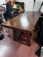 Houten tafel, Huis en Inrichting, Tafels | Eettafels, Ophalen, Gebruikt