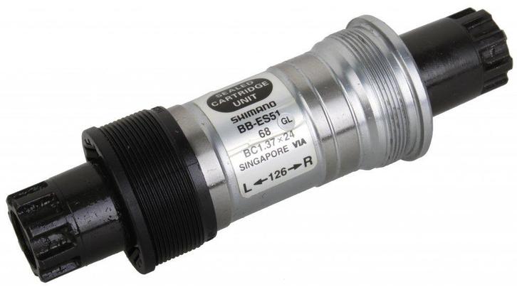 Shimano BB-ES51 Octalink Trapas 68 mm, BSA,, Fietsen en Brommers, Fietsaccessoires | Overige Fietsaccessoires, Nieuw, Ophalen of Verzenden