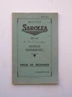Catalogues Saroléa : 350 B - 37 S / S6 - 25 O, Motoren, Ophalen