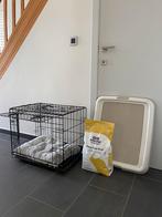 Puppy Bench - zoals nieuw - incl. kussen en plasmat, Ophalen, Zo goed als nieuw