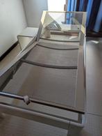 Auping Auronde bed 900 x 90 cm instelbaar, Ophalen, 90 cm, Eenpersoons, Wit