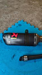 Uitlaatdemper akrapovic full carbon voor ktm duke of rc, Motoren, Ophalen of Verzenden
