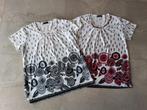 Lot: 2 t-shirts korte mouwen maat M / L *XinDa* Hele goede s, Maat 38/40 (M), Overige kleuren, Ophalen of Verzenden, Zo goed als nieuw