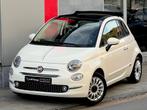 Fiat 500C Cabriolet 1.2i *GARANTIE 1an/Full/GPS/Cruis/Euro6, 4 zetels, 4 cilinders, Cabriolet, Leder en Stof