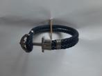 Bracelet bleu en cuir de Paul Hewitt, Comme neuf, Bleu, Cuir, Enlèvement ou Envoi