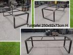 NIEUW tafelonderstel 250x92x73cm hoog - tuintafel - eettafel, Tuin en Terras, Ophalen, Nieuw, Rechthoekig, Metaal