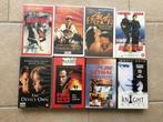 VHS actie misdaad thriller videobanden 8 stuks, CD & DVD, VHS | Film, Utilisé, Thrillers et Policier, Enlèvement ou Envoi, À partir de 16 ans