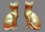 Boekensteunen katten in koper poezen., Antiek en Kunst, Antiek | Brons en Koper, Ophalen, Koper
