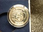 5 euro zilver SCHTROUMPFS 2008, Postzegels en Munten, Munten | Europa | Euromunten, Verzenden, 5 euro, Zilver