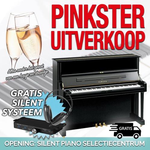 PINKSTERWEEKEND OPEN - Silent piano's - Nieuwste Roland, Muziek en Instrumenten, Piano's, Zo goed als nieuw, Piano, Zwart, Hoogglans
