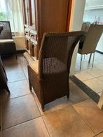 Stoelen eetkamer 6st, Huis en Inrichting, Ophalen, Riet, Bruin, Riet of Rotan