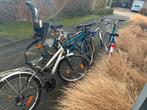 Heren fiets dames en 3 kinderen fiets goede staat, Ophalen, Gebruikt
