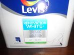 Levis renovation wit, Peinture, Enlèvement, 5 à 10 litres, Blanc
