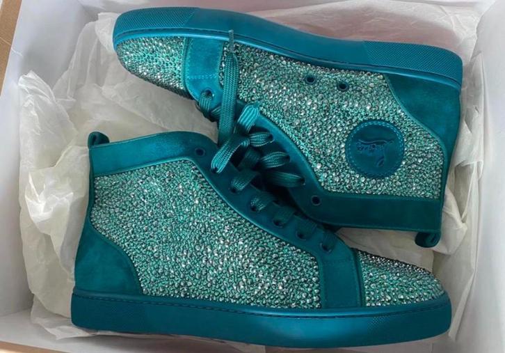 Exclusieve Louboutin Sneakers, Kleding | Heren, Schoenen, Nieuw, Sneakers, Blauw, Ophalen