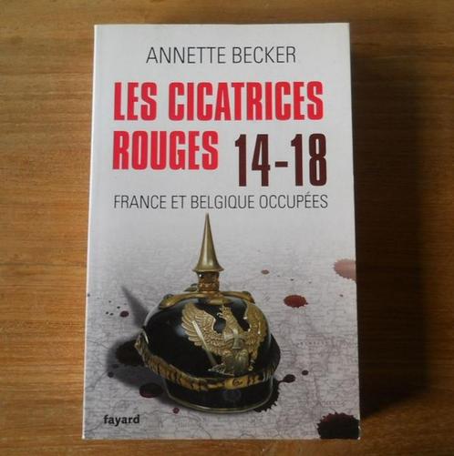 Les cicatrices rouges 14-18 - France et Belgique occupées, Livres, Guerre & Militaire, Enlèvement ou Envoi