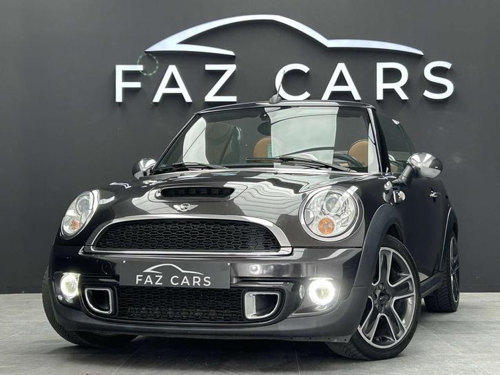 MINI Cooper SD Cabrio 2.0 D * XENON + CUIR + GPS + JANTES +, Auto's, Mini, Bedrijf, Te koop, Cabrio, ABS, Airbags, Airconditioning