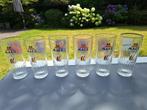 6 bierglazen Maes, Ophalen, Zo goed als nieuw, Bierglas