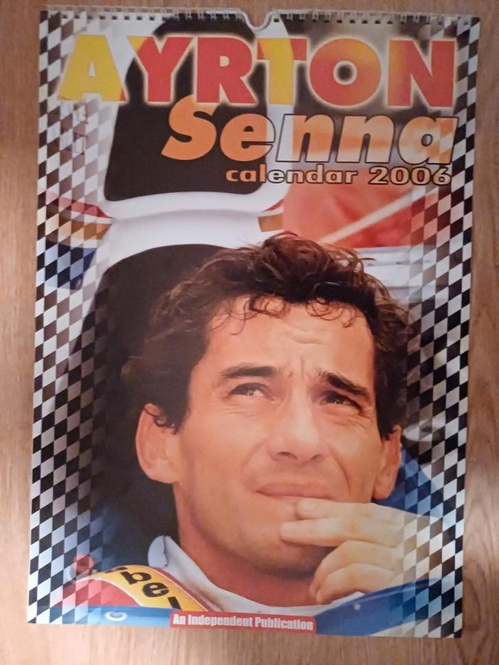 Kalender Ayrton Senna A3 2006, Verzamelen, Automerken, Motoren en Formule 1, Formule 1, Ophalen of Verzenden