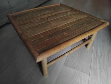 salontafel bamboe voor binnen of buiten NIEUW beschikbaar voor biedingen