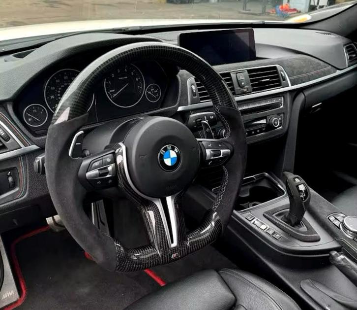 BMW carbon stuur M sport compleet alcantara, Auto-onderdelen, Besturing, BMW, Nieuw, Ophalen of Verzenden