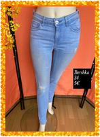 Skinny ripped jeans 34. Bershka, Ophalen of Verzenden, Zo goed als nieuw