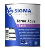 Lak Sigma Torno Aqua professioneel Topkwaliteit / wit, Doe-het-zelf en Bouw, Verf, Beits en Lak, Nieuw, Lak, Ophalen of Verzenden