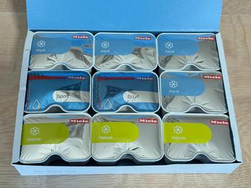 Miele Caps Wasverzachter / 4 x Aqua / 3 x Nature / 2 x Sport beschikbaar voor biedingen