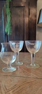 Bierglas Duvel en glazen voor trappist, Verzamelen, Ophalen, Gebruikt, Bierglas