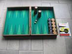 grote houten backgammon in zeer goede staat, Antiek en Kunst, Ophalen