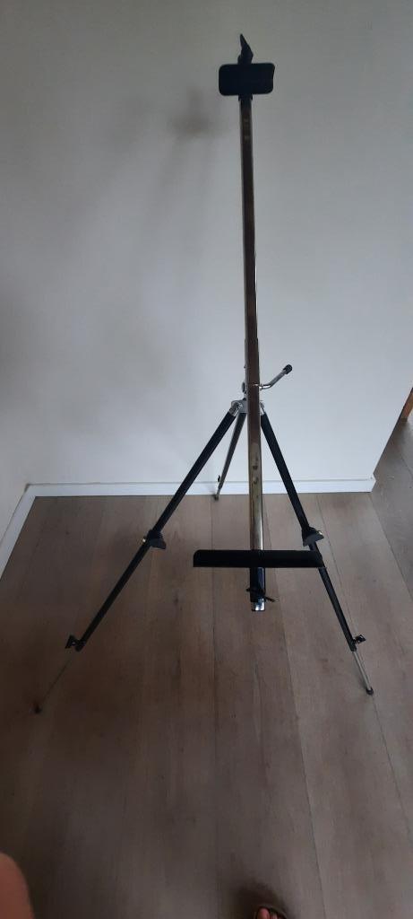 schildersezel metaal, Hobby en Vrije tijd, Schilderen, Zo goed als nieuw, Ezel, Ophalen