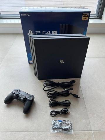 PlayStation 4 Pro (1 TB), Games en Spelcomputers, Ophalen of Verzenden, Zo goed als nieuw, 1 TB, Met 1 controller