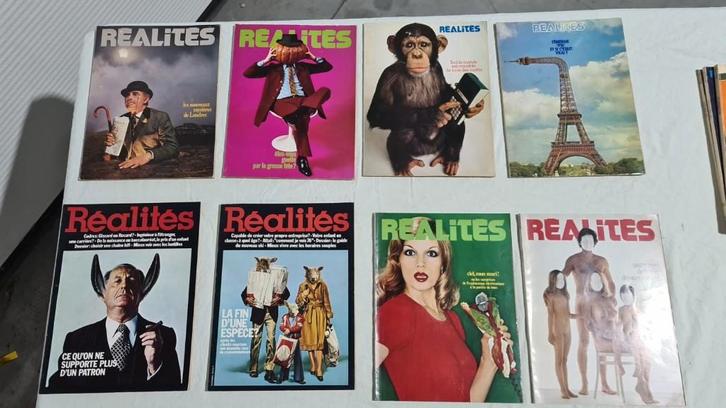 Revue illustrée Réalités, France, 1974/75, 11e, Livres, Art & Culture | Photographie & Design, Utilisé, Autres sujets/thèmes, Enlèvement ou Envoi