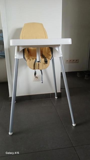 Chaise pour enfant Ikea avec oreiller., Enlèvement, Neuf, Autres types, Plateau amovible