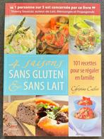Livre de recettes - régime alimentaire sans gluten, Ophalen, Nieuw