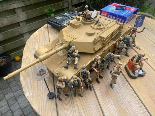 RC Tank Abrahams M1, Hobby & Loisirs créatifs, Modélisme | Radiocommandé & Téléguidé | Autre, Utilisé, Enlèvement ou Envoi