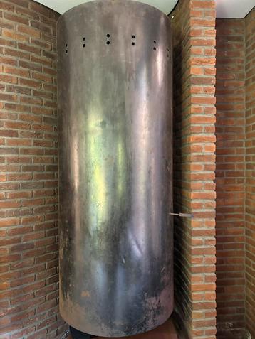 Prachtige en unieke ijzeren schouw, Huis en Inrichting, Haarden, Ophalen, Gebruikt