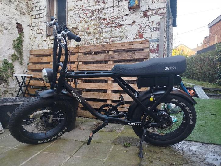 Garrett Miller X zwart, Fietsen en Brommers, Elektrische fietsen, Gebruikt, Riese & Müller, 47 tot 51 cm, 50 km per accu of meer