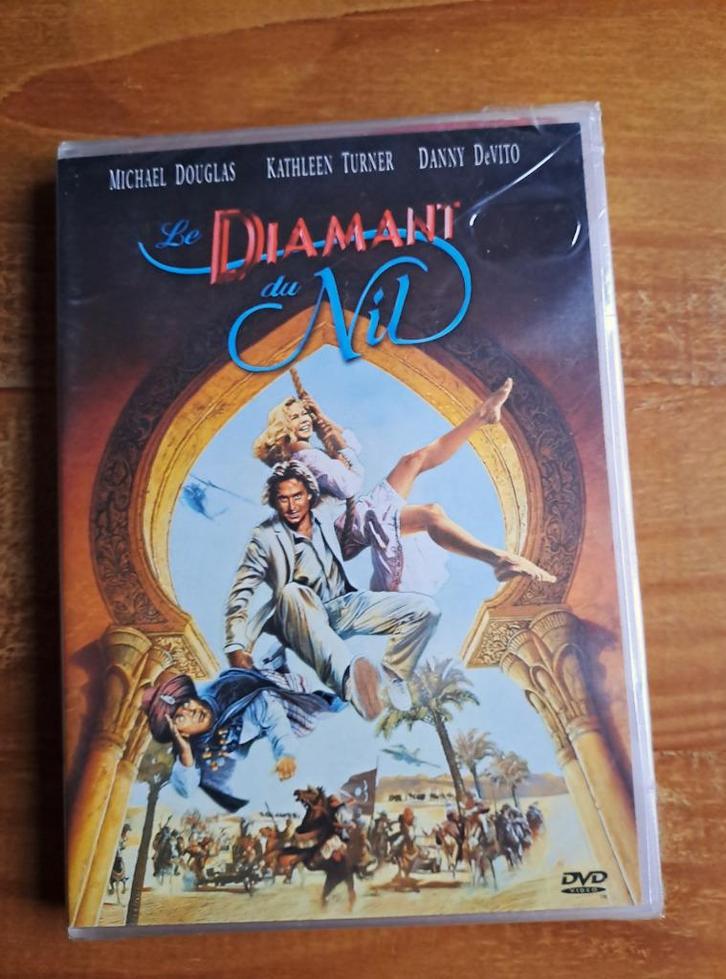 Le diamant du Nil - Michael Douglas - Kathleen Turner - neuf, Cd's en Dvd's, Dvd's | Avontuur, Nieuw in verpakking, Ophalen of Verzenden